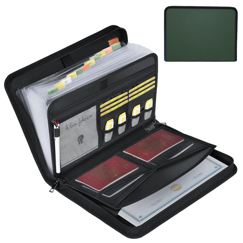 Heat Resistant Expanding File  - огляд і ціна Expandable Accordion File Folder 13 Pockets