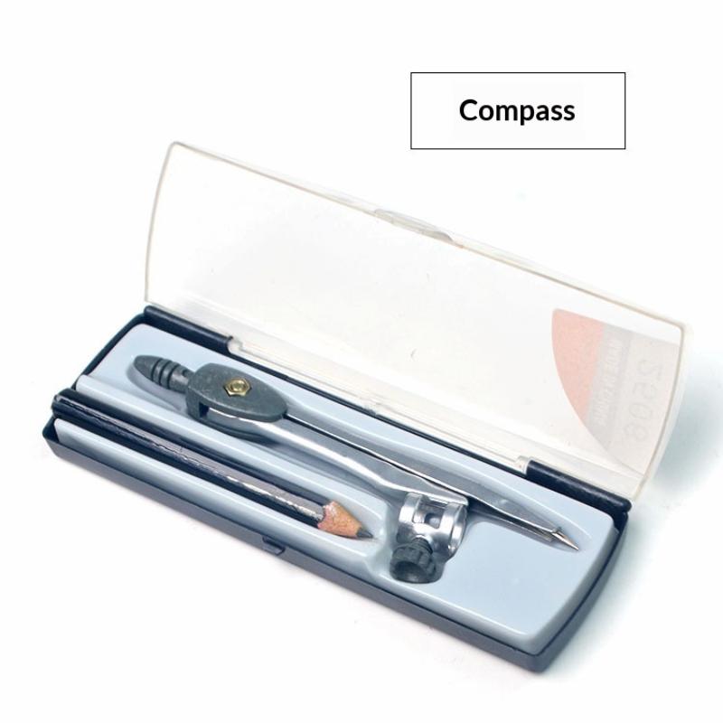 Metal Locking Compass Set Port - огляд і ціна Math Geometry Set With Compass