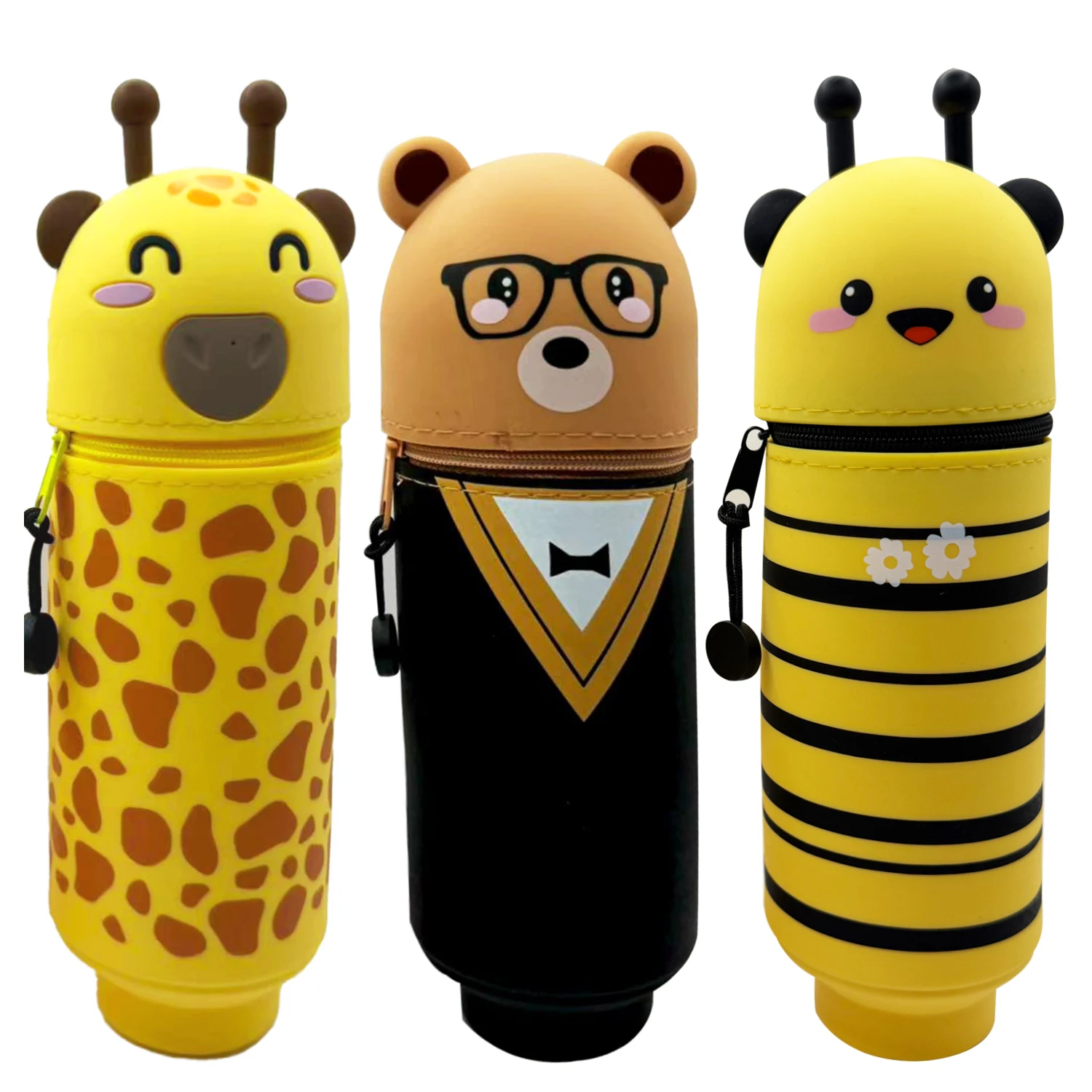 Cute Animal Pencil Case, 2-in- - огляд і ціна School Supplies