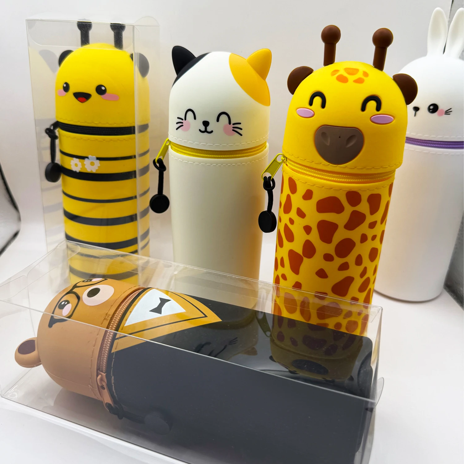 Cute Animal Pencil Case, 2-in- - огляд і ціна School Supplies