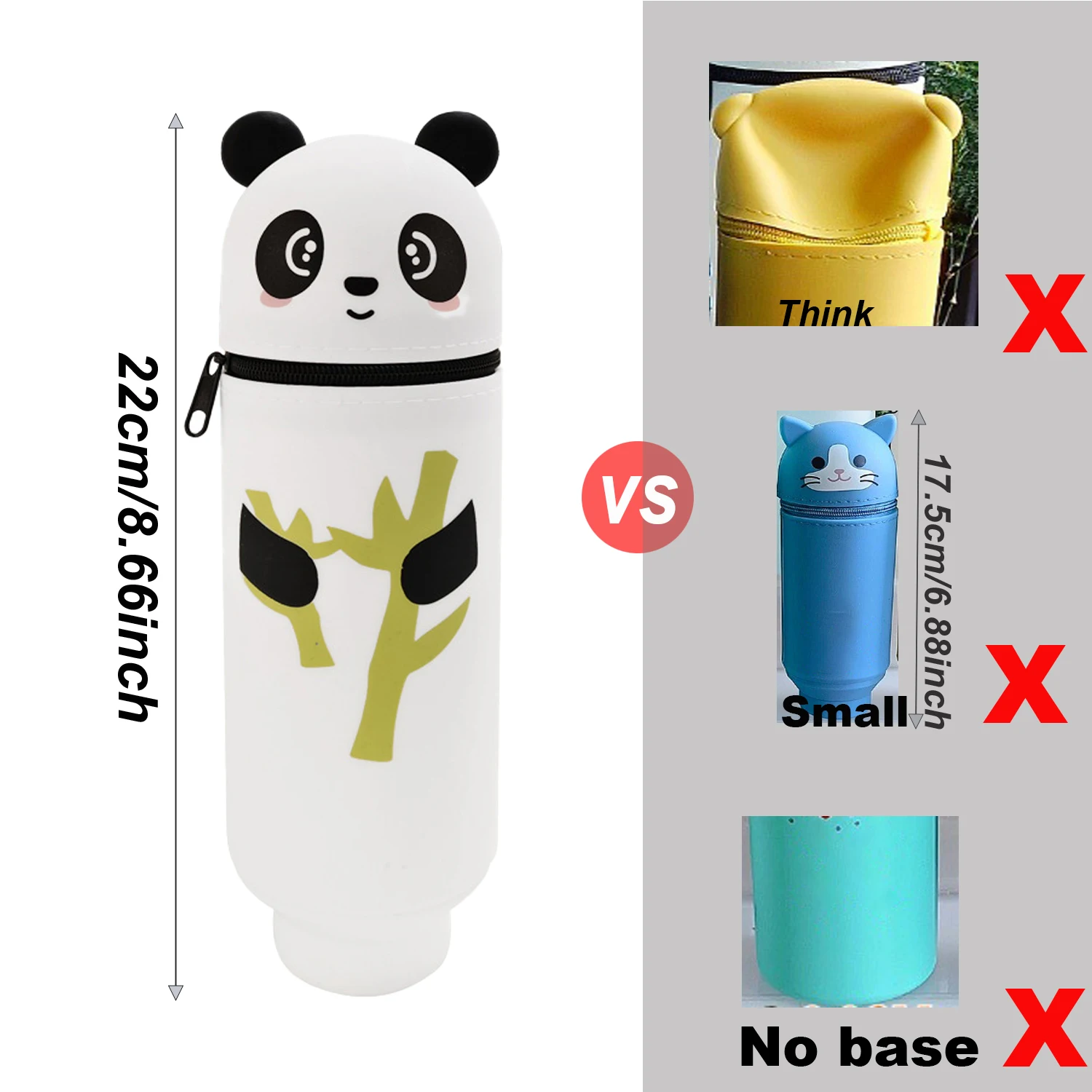 Cute Animal Pencil Case, 2-in- - огляд і ціна School Supplies